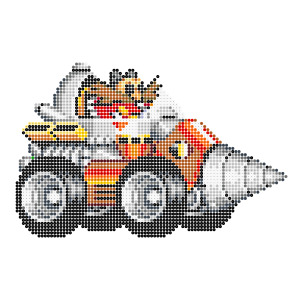 エッグモービル・ドリルマシン