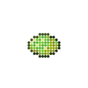 黄緑色の染料