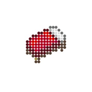 赤色のベッド