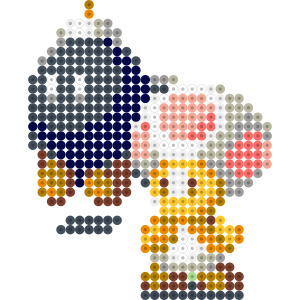 ボム兵とキノピオ