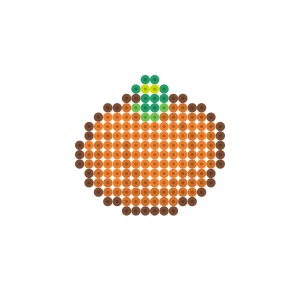 オレンジのかぼちゃ