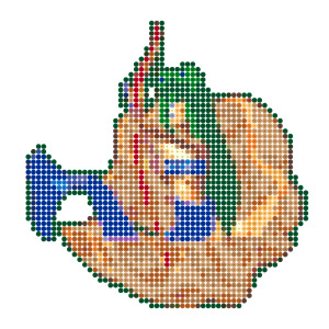 弓を引くマーメイド