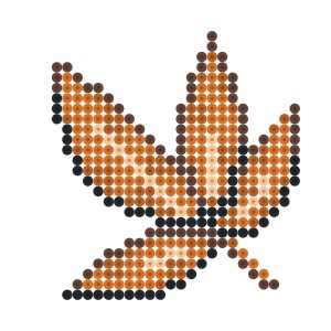 枯れた笹