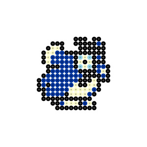 空飛ぶ青コッコ