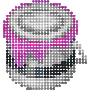 ショッキングピンクのペンキ