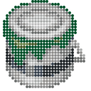 深緑色のペンキ