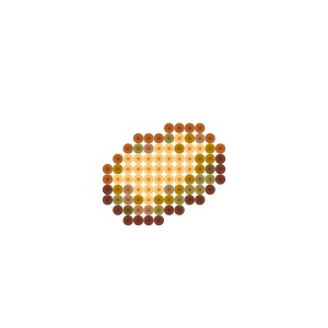 マインクラフト ジャガイモのアイロンビーズ図案 Ironbeads Jp