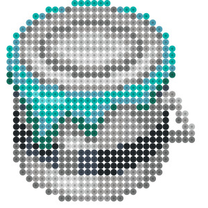 青緑色のペンキ