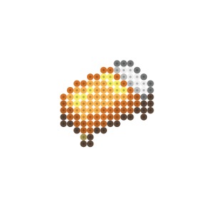 黄色のベッド
