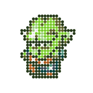ジャリー緑