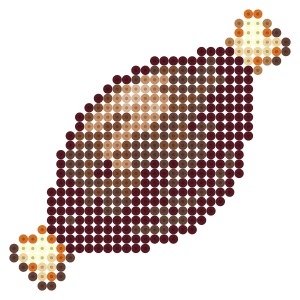 大きい獣肉