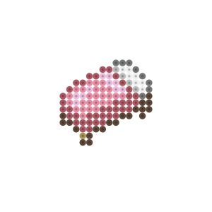 桃色のベッド