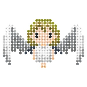 翼の生えた少女