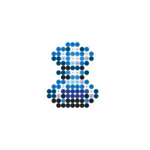 王冠の飾りビン