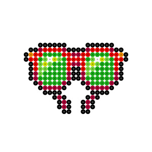 亀仙人のサングラス