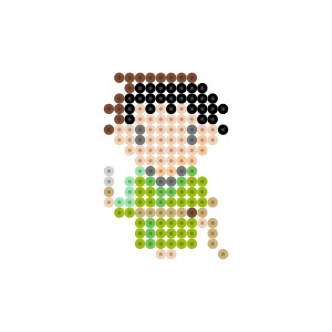 短髪の青年