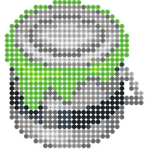 黄緑色のペンキ